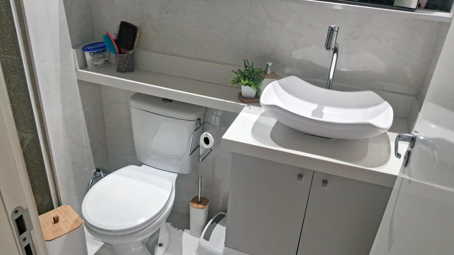 48 m² apartment with a home office and a washing machine — photo 24