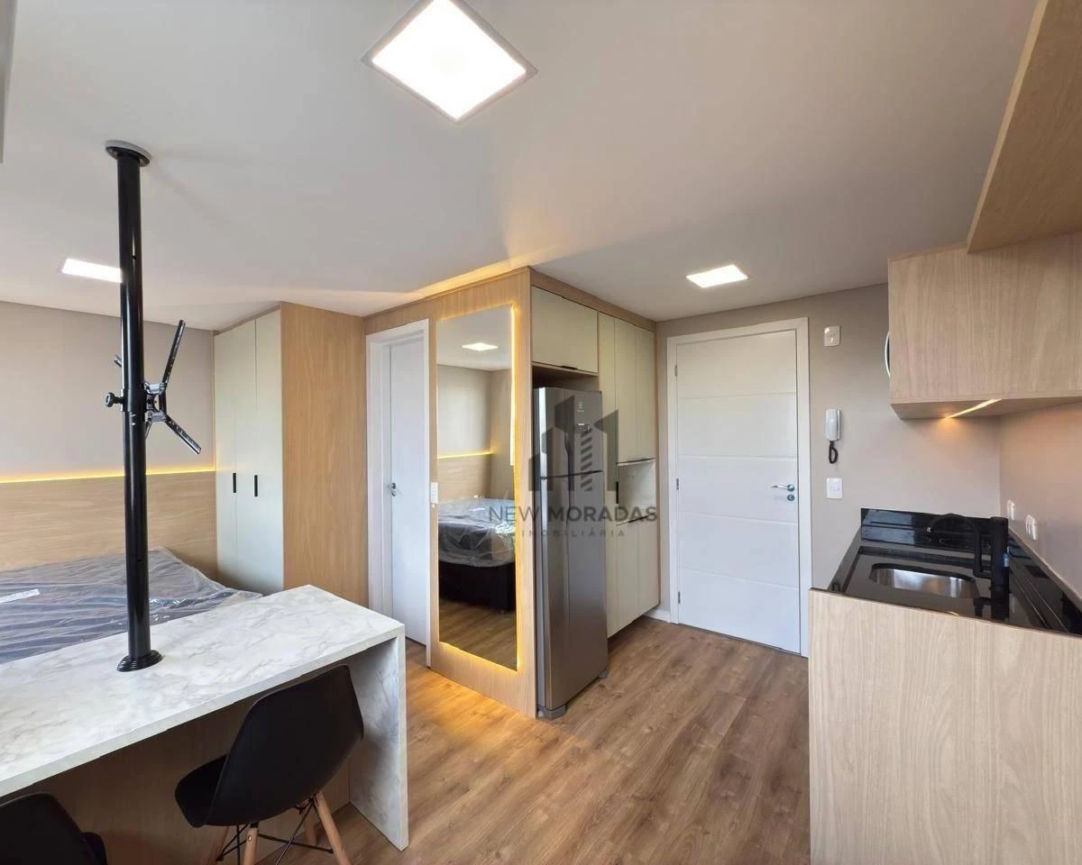23 m² apartment with a washing machine and a home office — photo 2