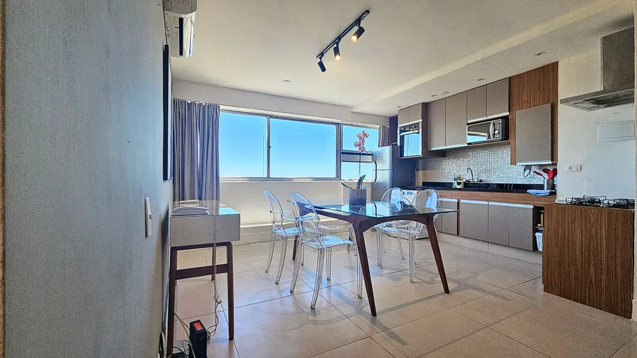 Furnished 52 m² apartment with an open-plan kitchen — photo 25