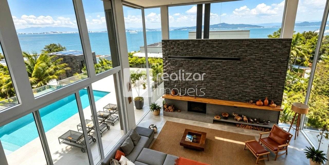 Furnished house, 560 m², with a water view