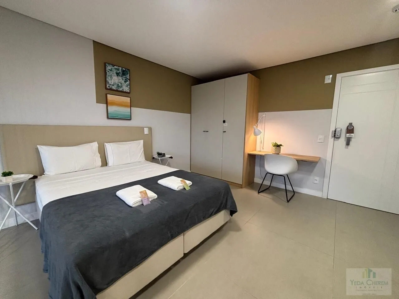 Furnished studio, 55 m², with a water view — photo 6