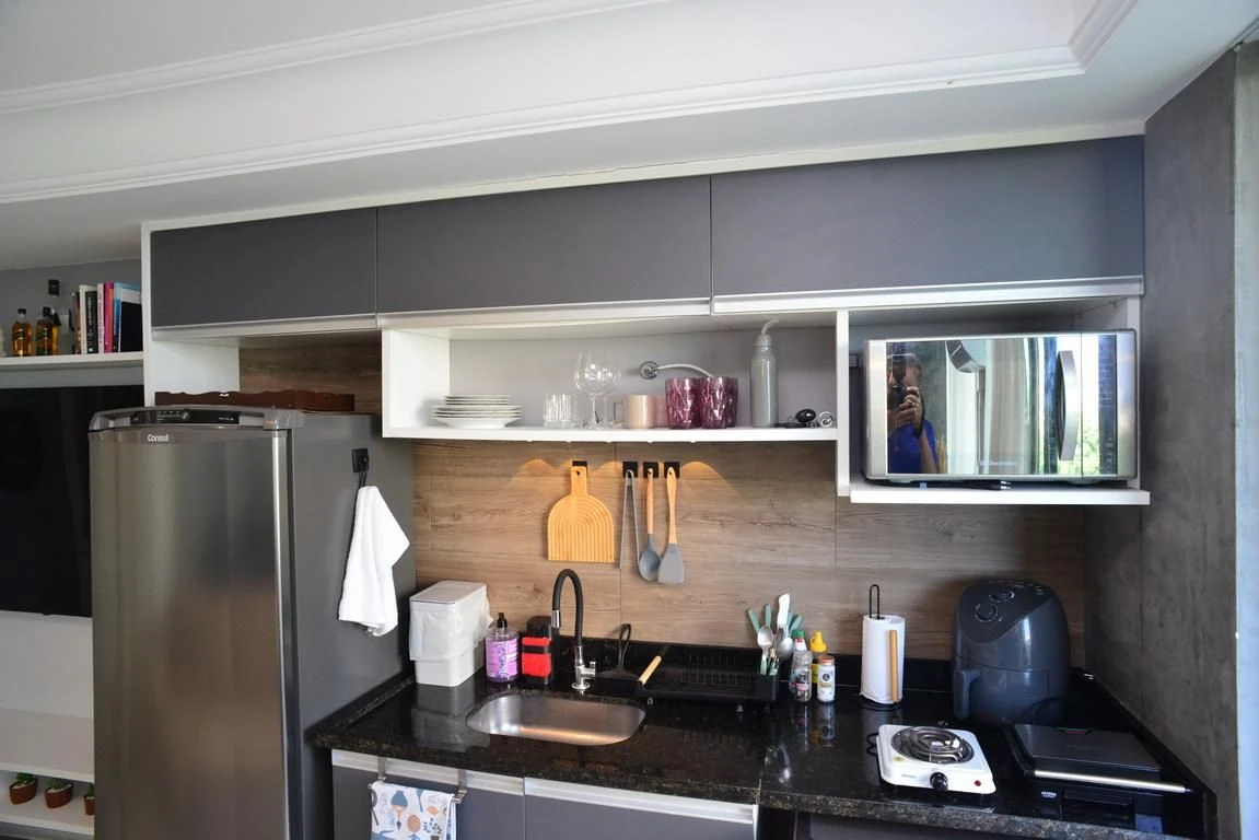 Apartamento mobiliado com 1 quarto e varanda — photo 4