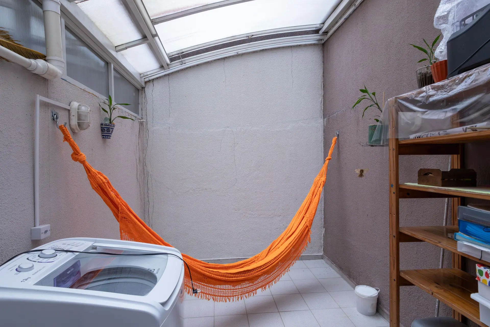Washing machine in a 3-bedroom apartment, 53 m² — photo 15