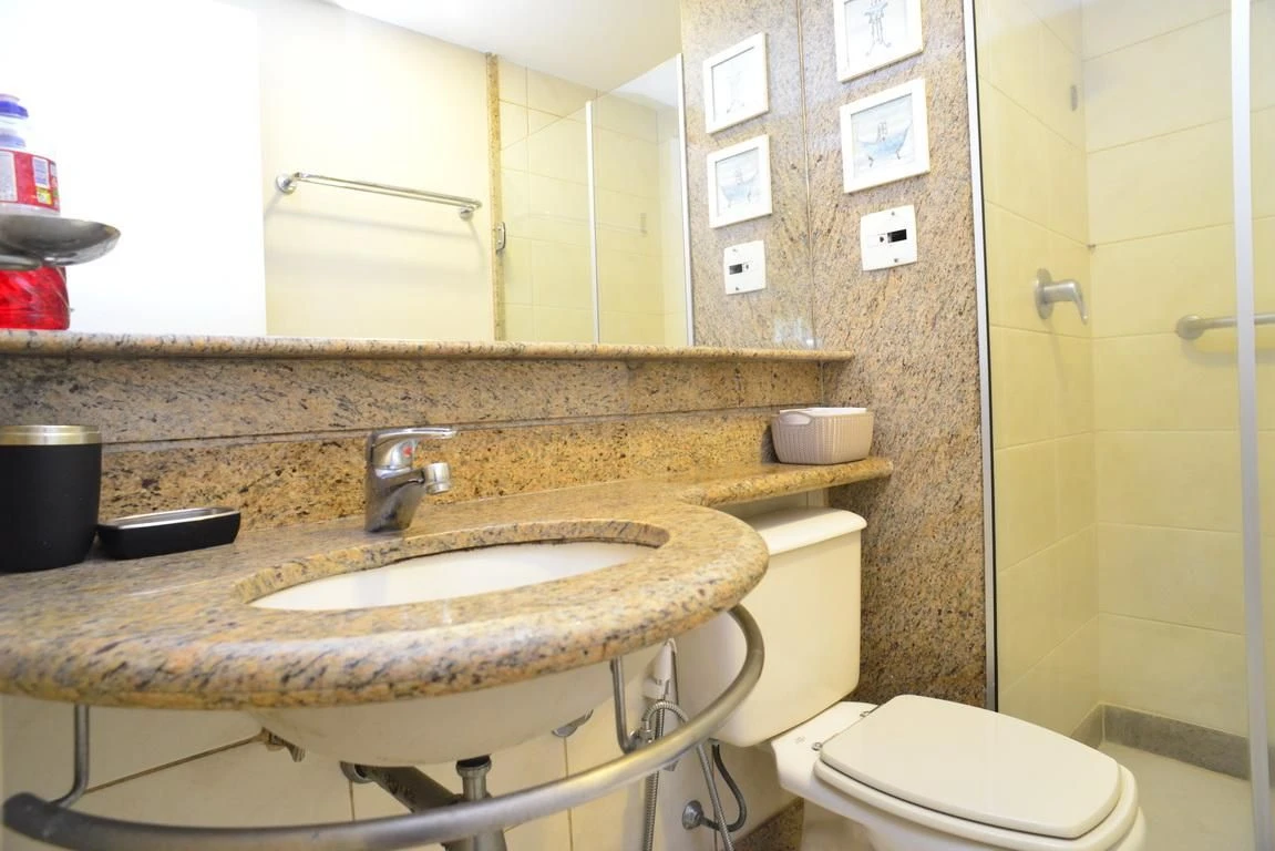 Apartamento de 1 quarto com varanda e box de vidro — photo 14
