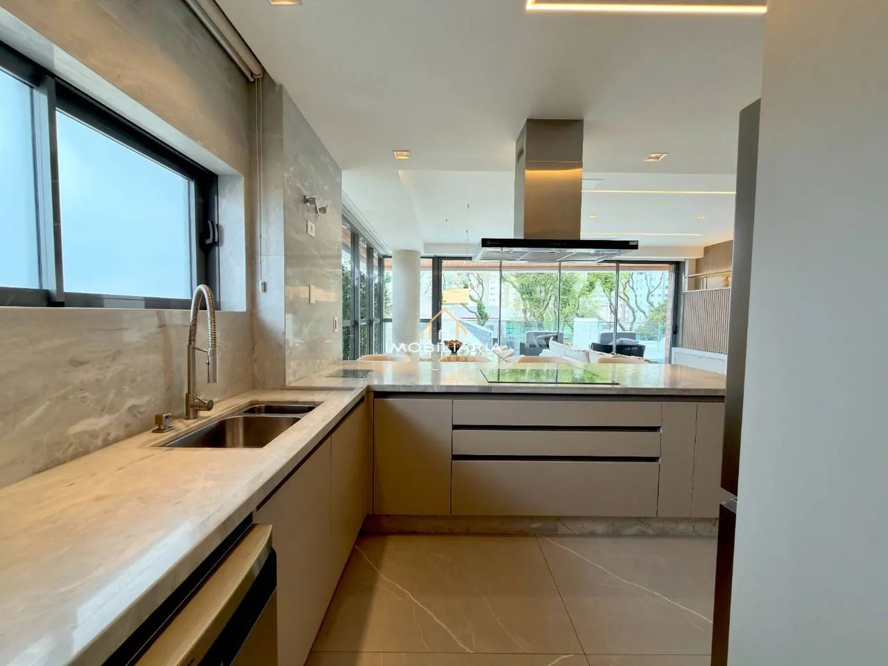 Dishwasher in a 3-bedroom apartment, 153 m² — photo 17