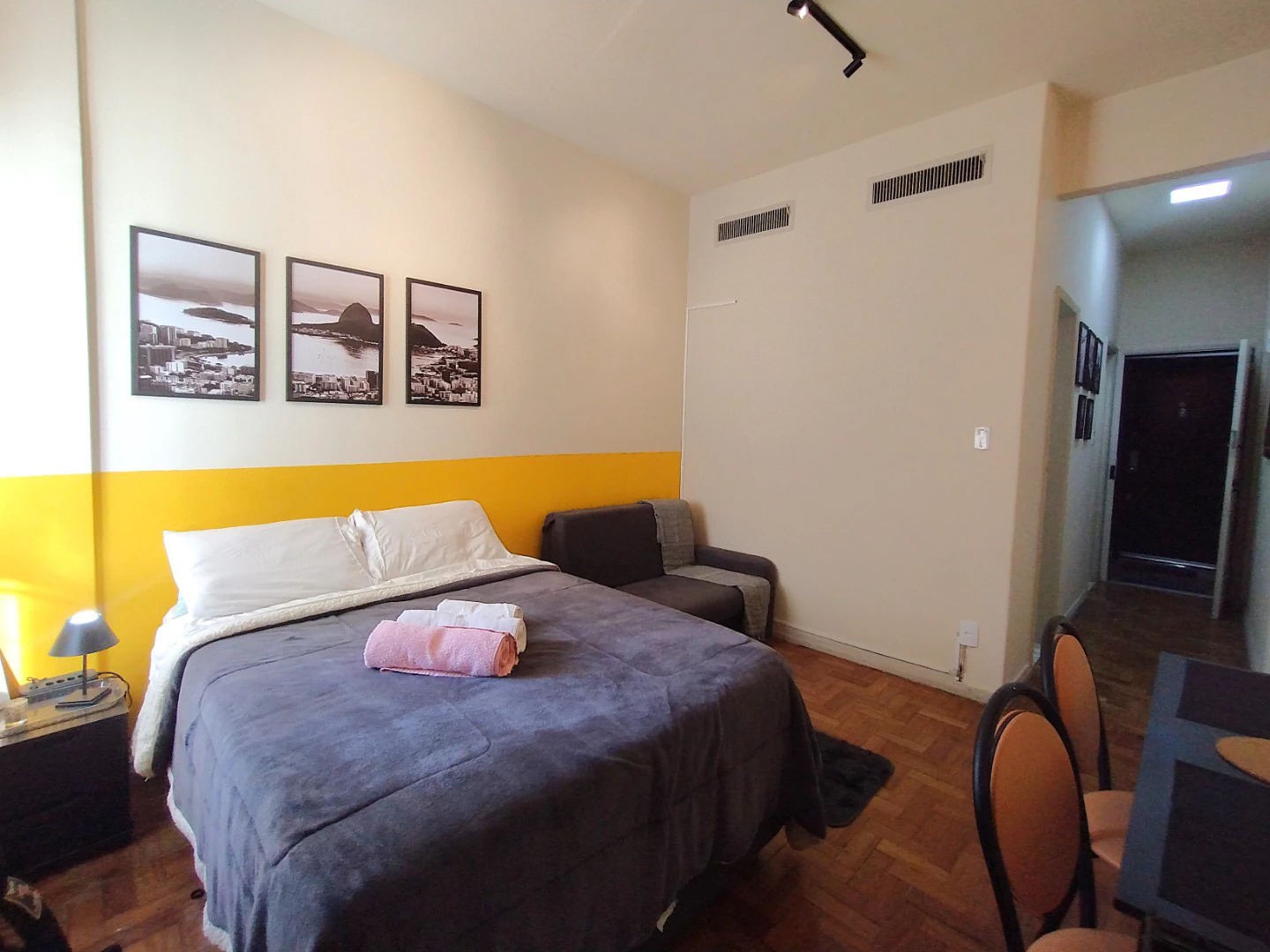 Furnished studio of 22 m² with bedroom and living space — photo 5