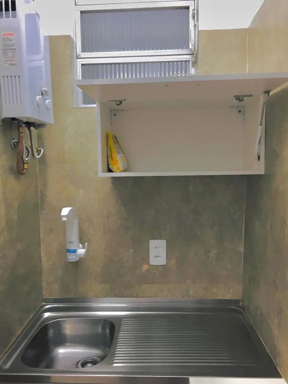 Apartamento de 1 dormitorio con ducha con vidrio — photo 3
