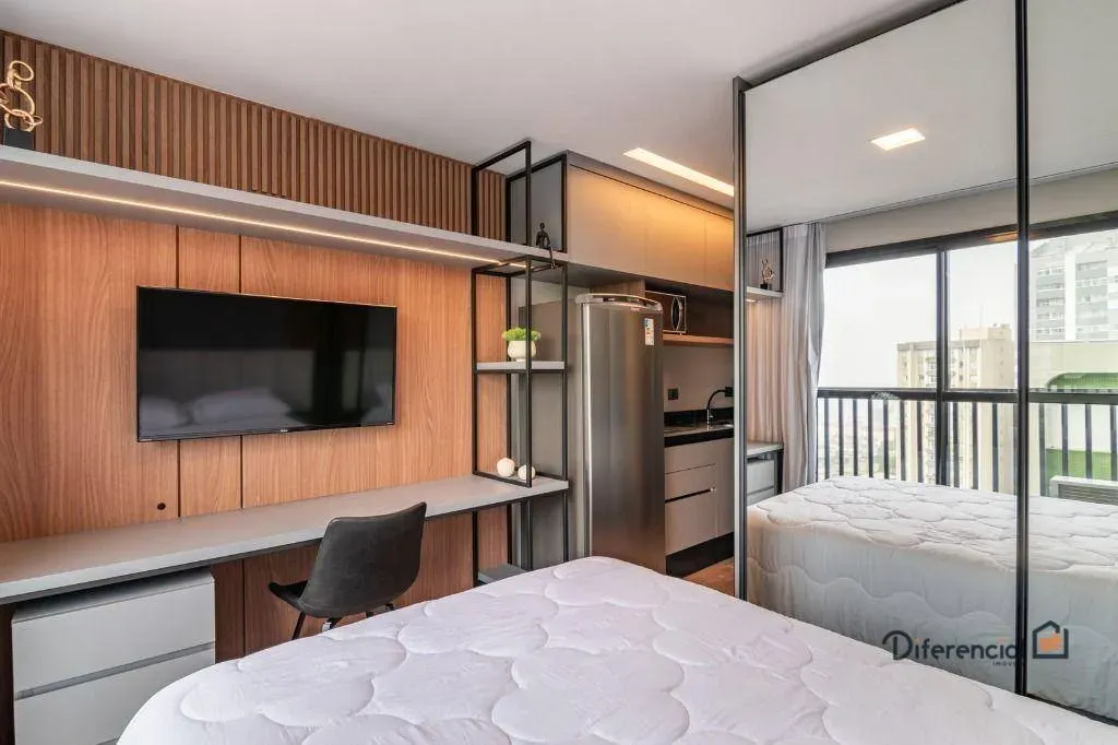 Furnished studio with 1 bedroom and a private BBQ — photo 11