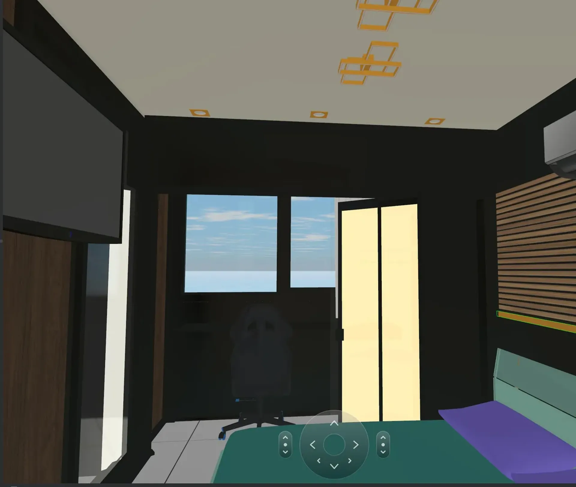 Панорамные окна и 2 спальни: квартира 160 м² — photo 7
