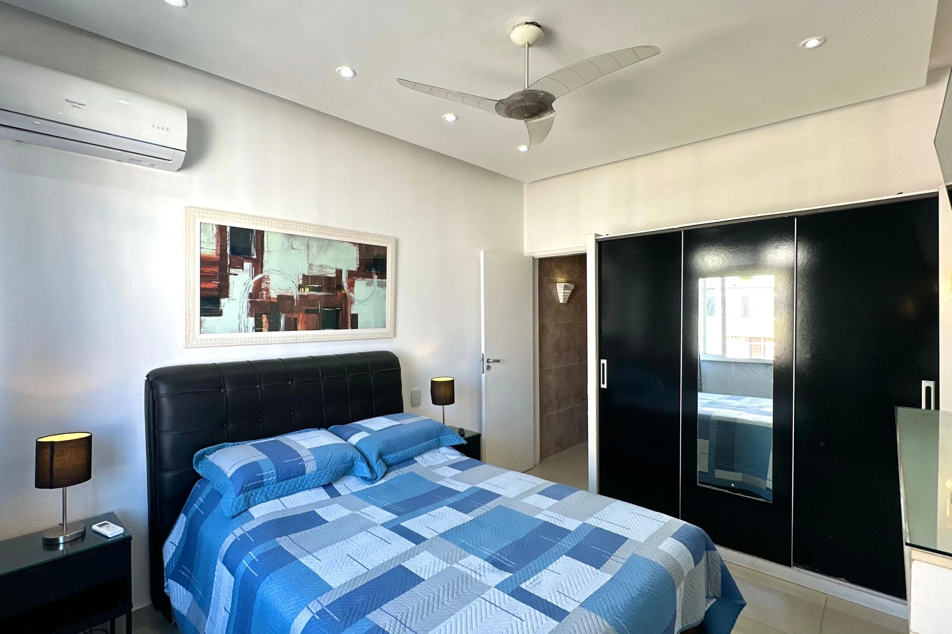 Apartamento mobiliado com cozinha americana e fogão a gás — photo 11
