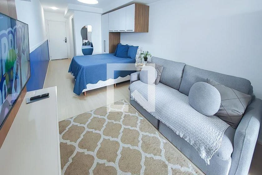 Apartamento amueblado de 1 dormitorio con 35 m² y balcón cerrado — photo 10