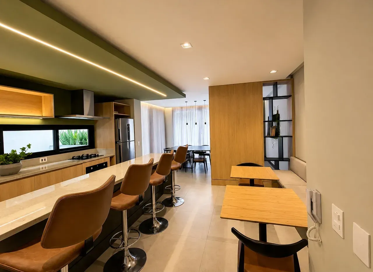 Apartamento mobiliado com 2 quartos e varanda — photo 22