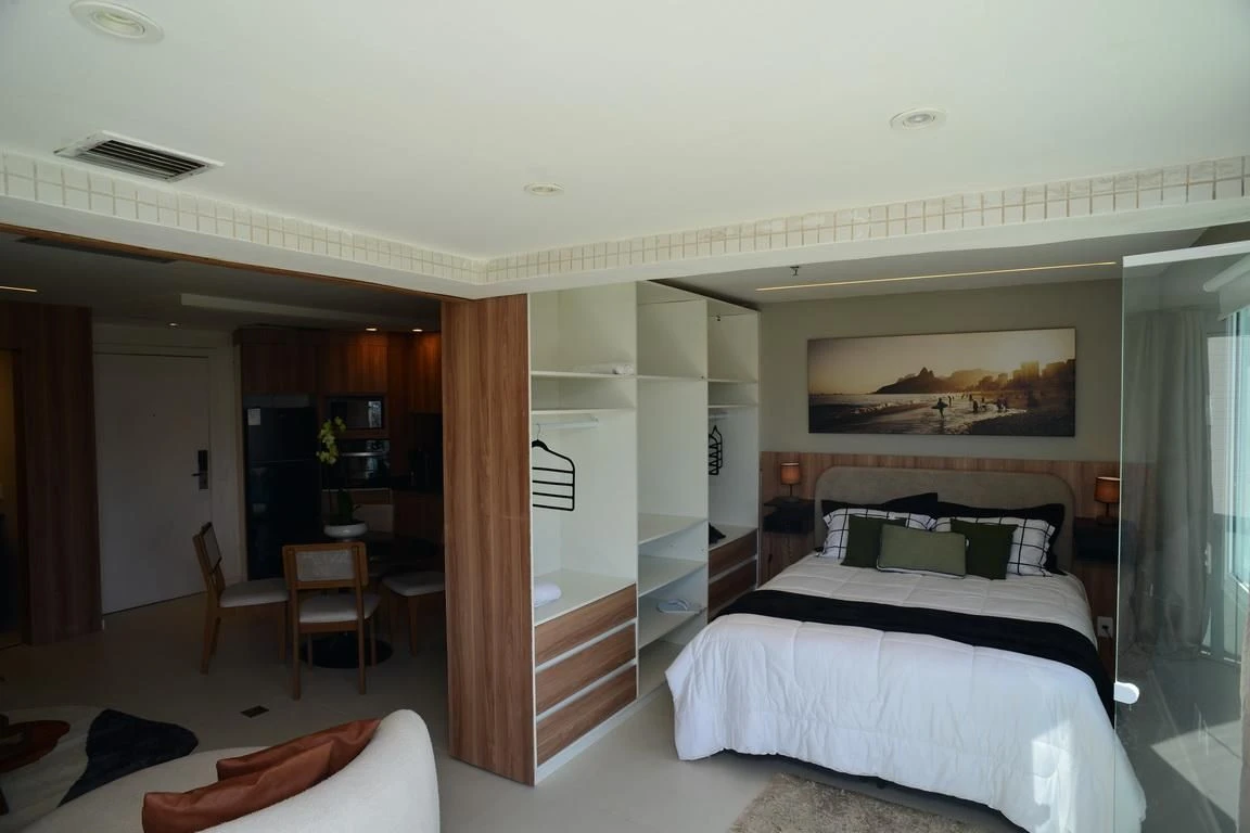 Apartamento mobiliado com 1 quarto e cozinha integrada — photo 10