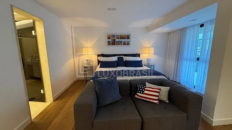 Furnished 2-bedroom apartment with balcony and BBQ grill — photo 14
