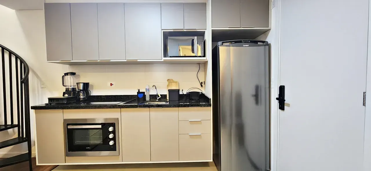 Furnished duplex apartment with 1 bedroom and 2 bathrooms — photo 12
