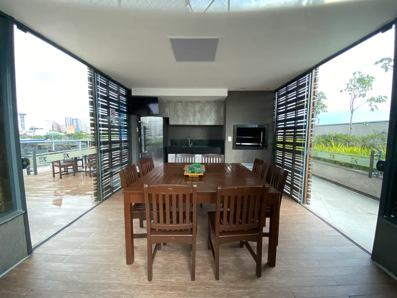 1 quarto e lareira: apartamento de 29 m² — photo 24
