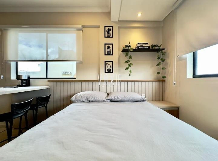 Furnished 34 m² loft with 1 bedroom and open kitchen — photo 7