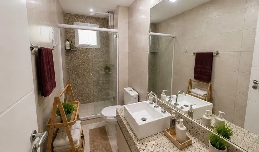 Furnished apartment with 3 bedrooms and an open-plan kitchen — photo 5