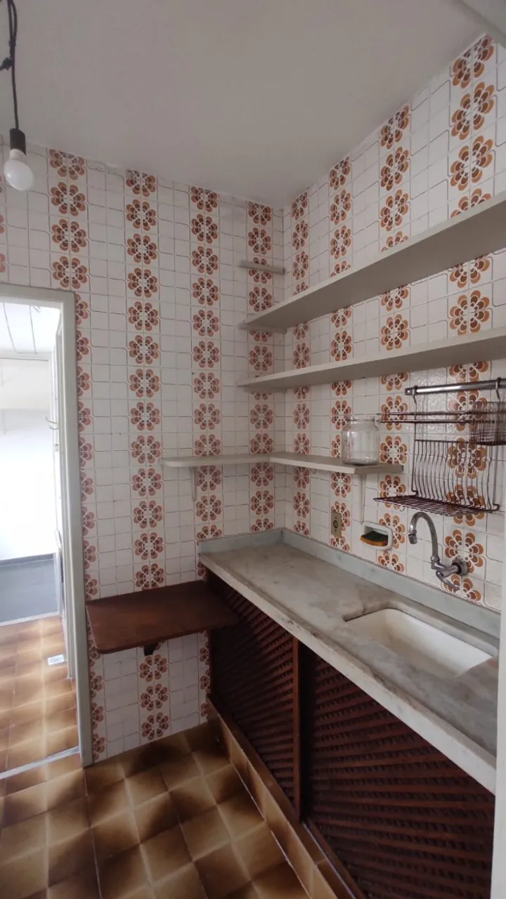 40 m² apartment with a washing machine and a bathtub