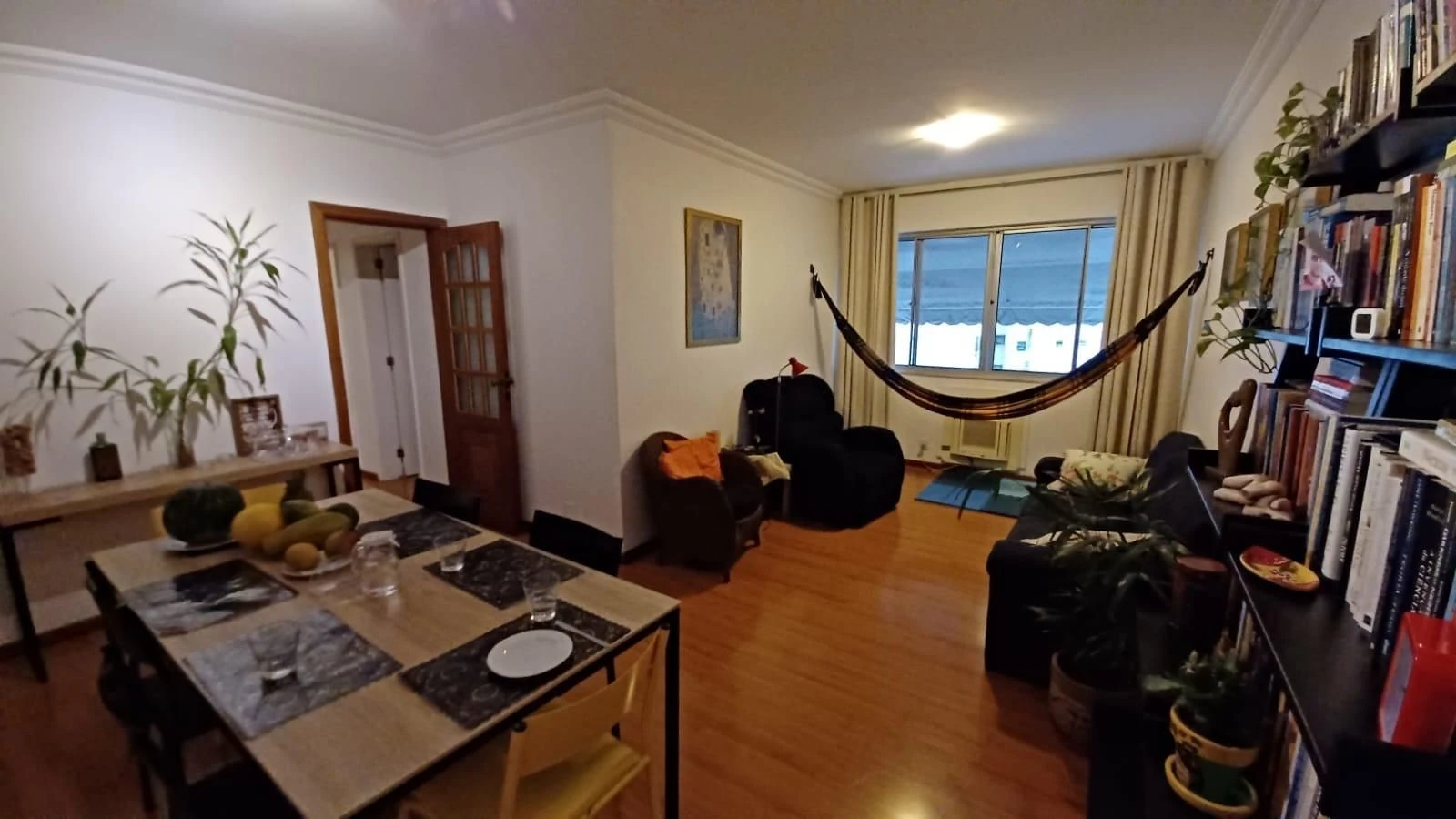 Furnished apartment, 110 m², with a washing machine