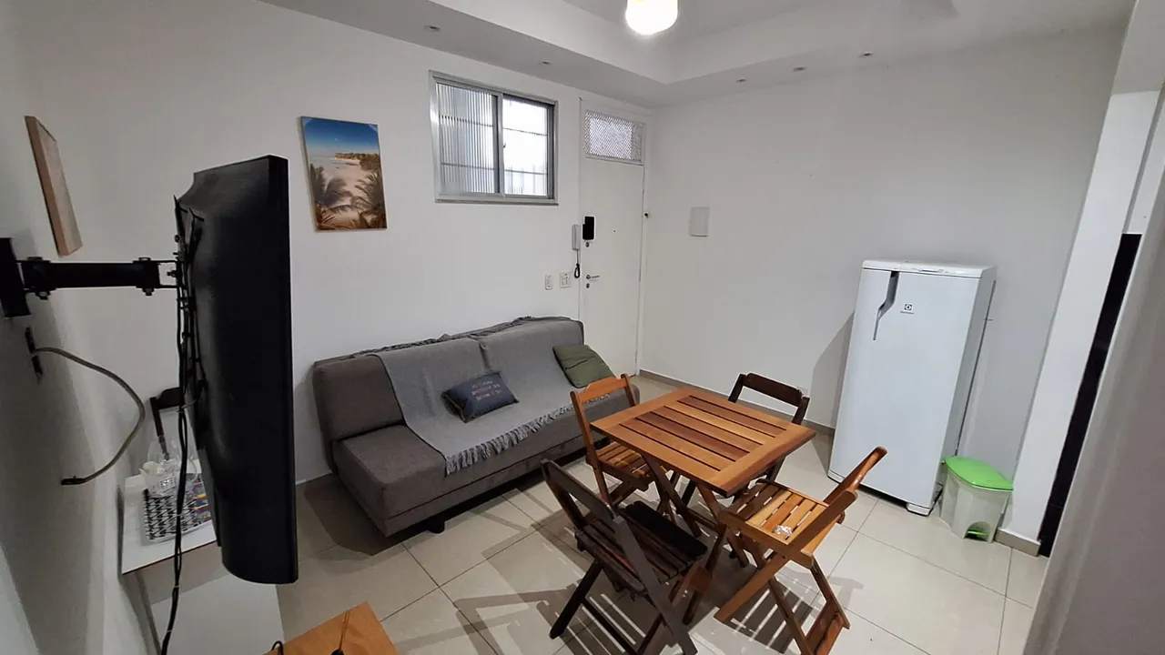 Furnished 1-bedroom apartment with open-plan kitchen — photo 13