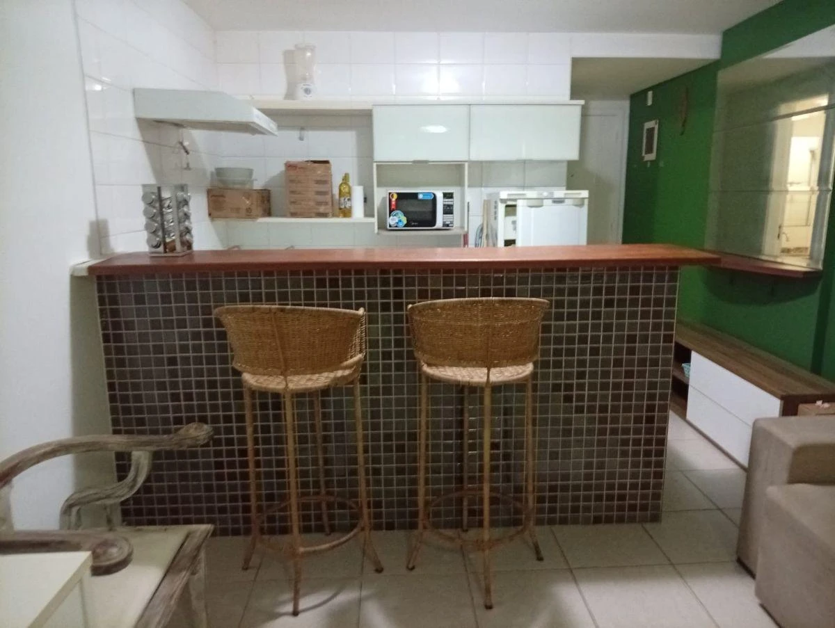 Furnished 40 m² apartment with a closed kitchen — photo 24