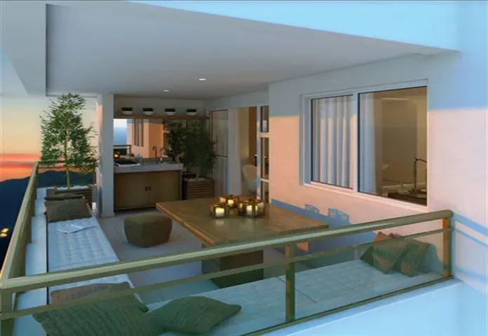 4-bedroom apartment with a grill on the balcony — photo 44