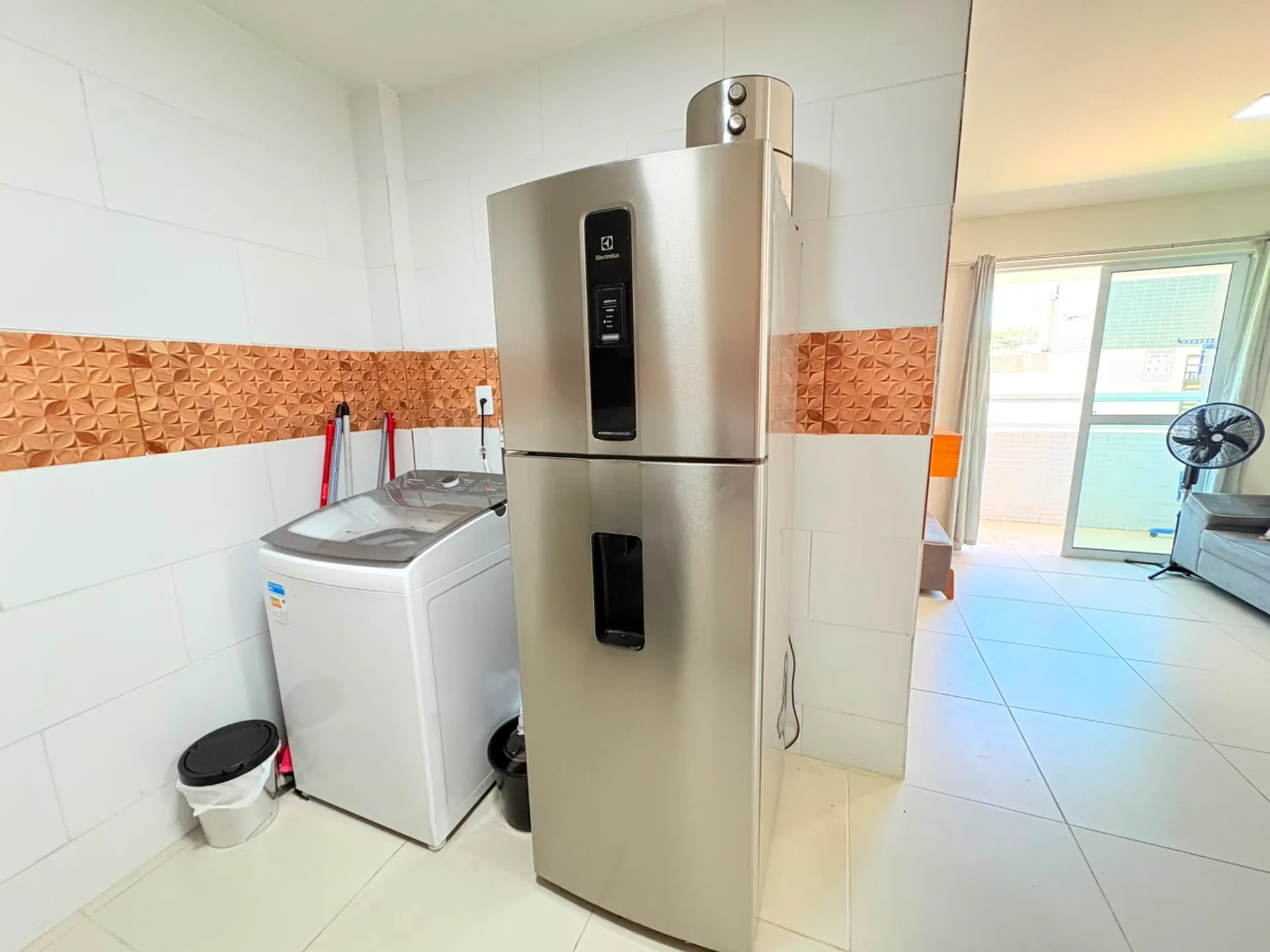 Washing machine in a 3-bedroom apartment, 68 m² — photo 10