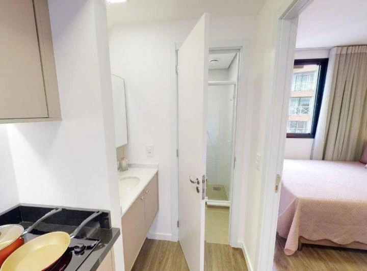 Furnished 23 m² apartment with 1 bedroom and no parking — photo 7