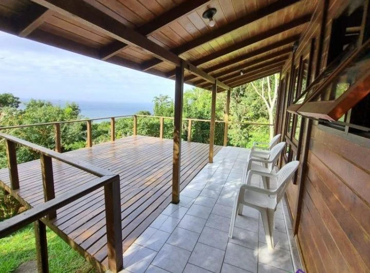 House with an open-plan kitchen and balcony view — photo 7