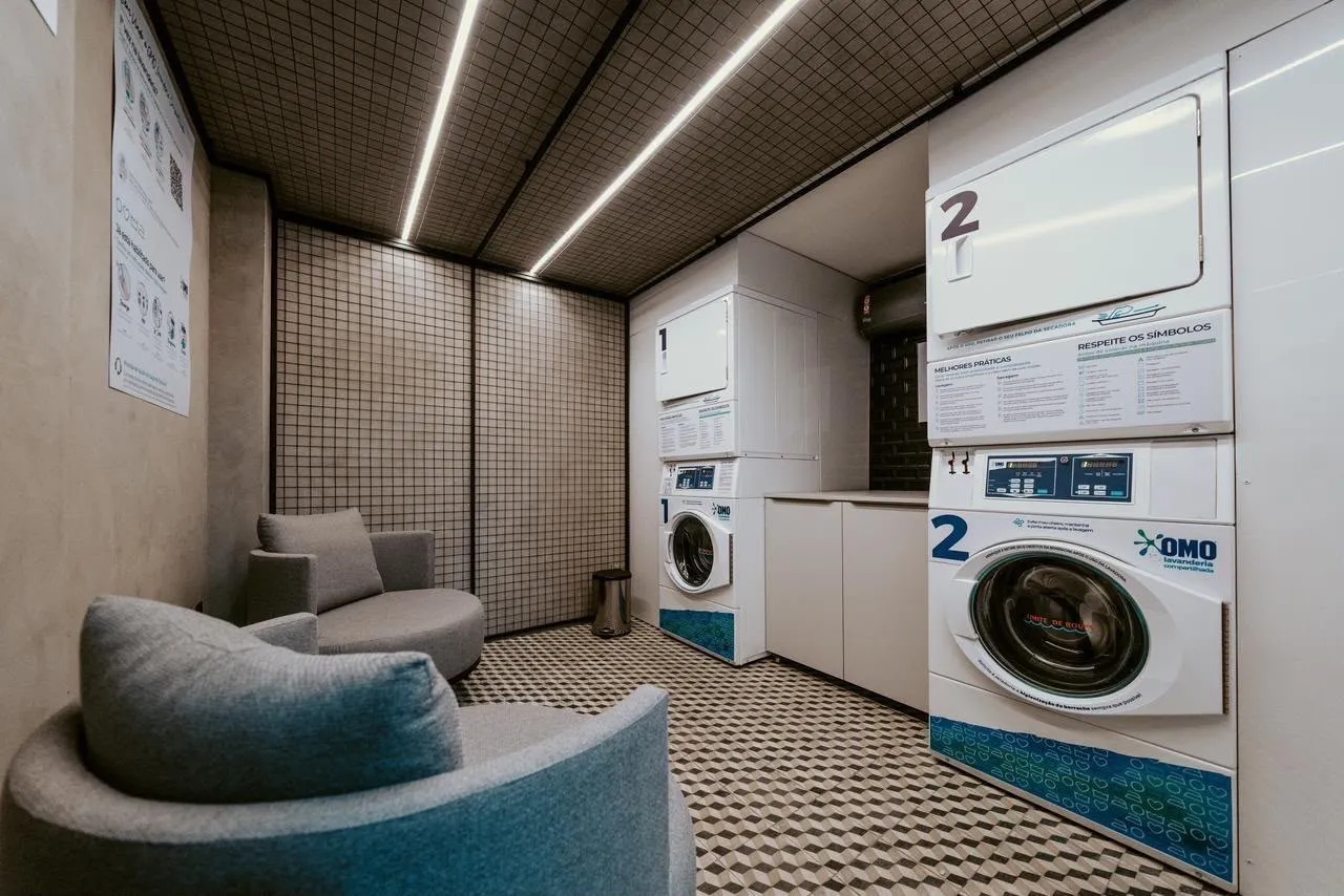 Furnished apartment, 18 m², with a washing machine — photo 7