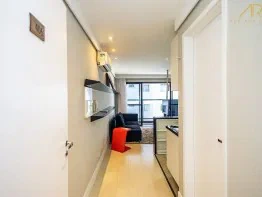 Furnished apartment, 33 m², with a washing machine — photo 24