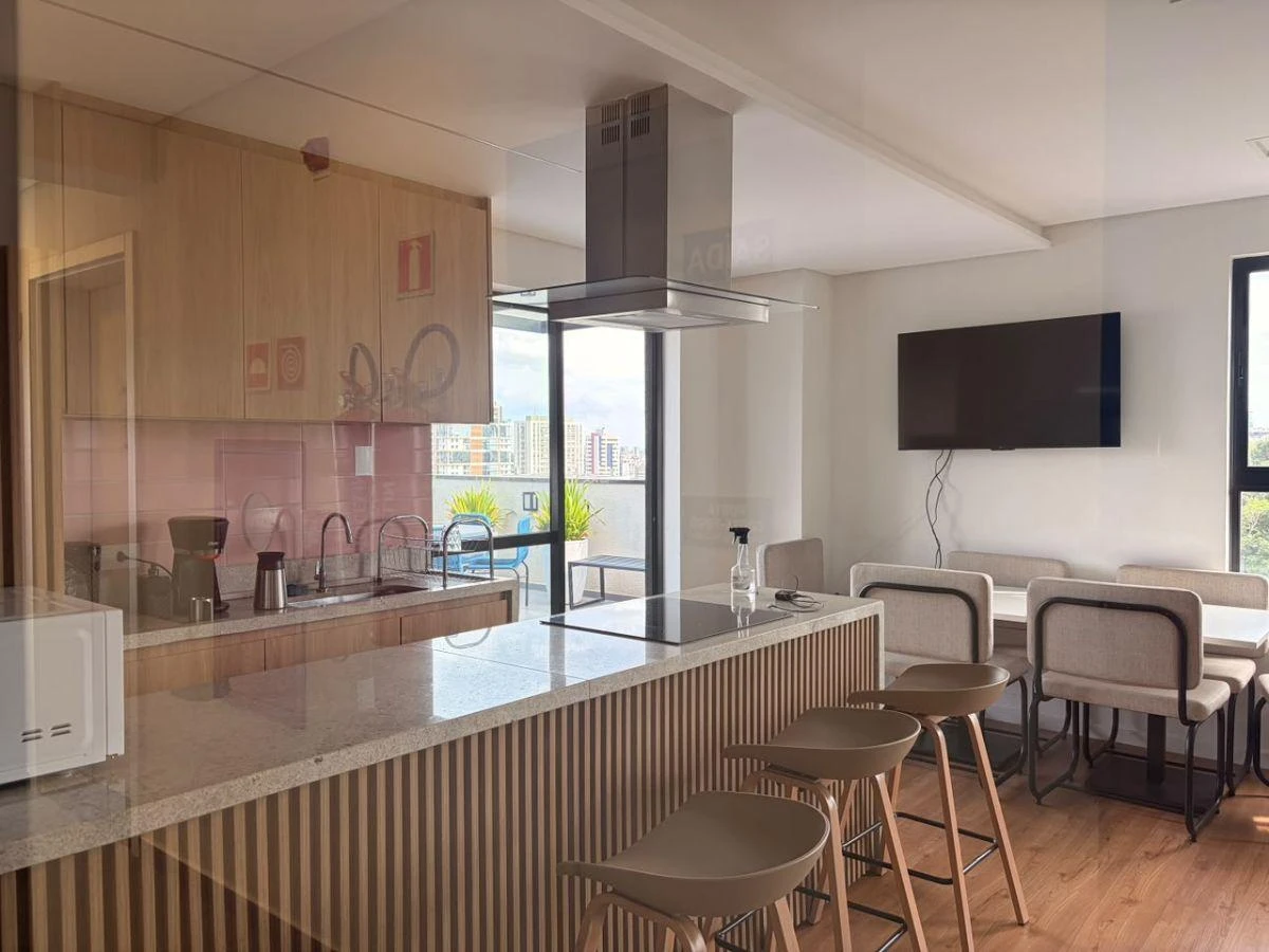 Furnished apartment, 38 m², with a washing machine — photo 18