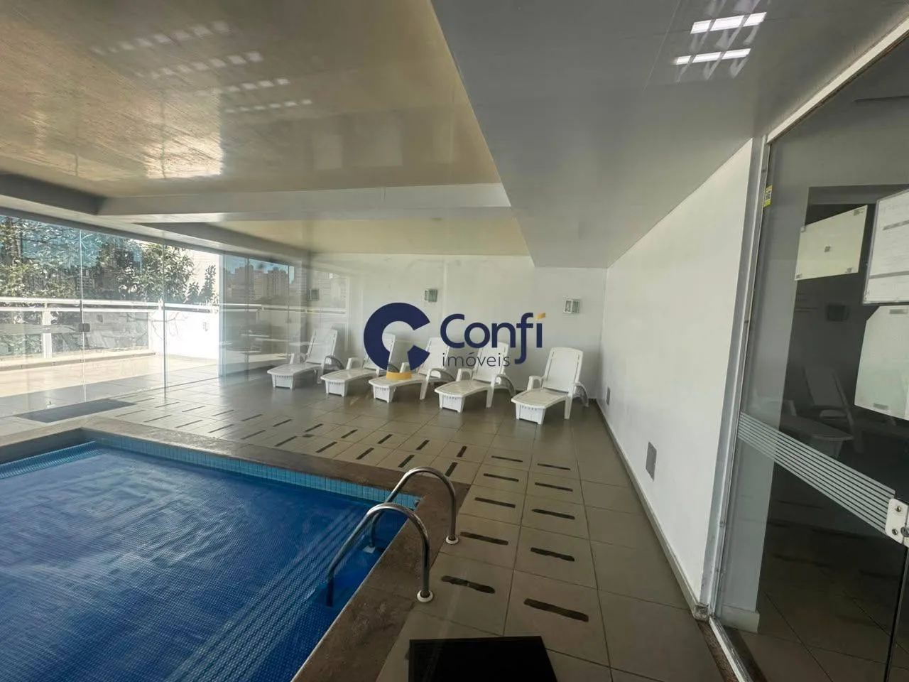 Furnished studio 37 m² with 1 bedroom and glass balcony on 9th — photo 23