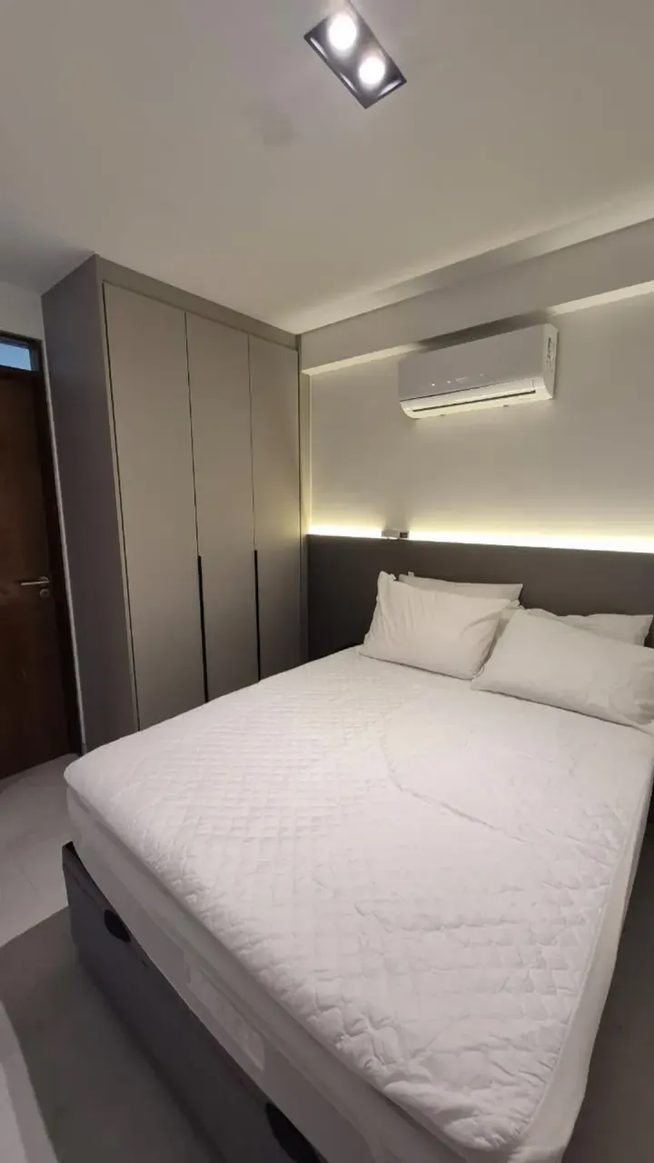 Apartamento mobiliado, 65 m², com janelas do piso ao teto — photo 5