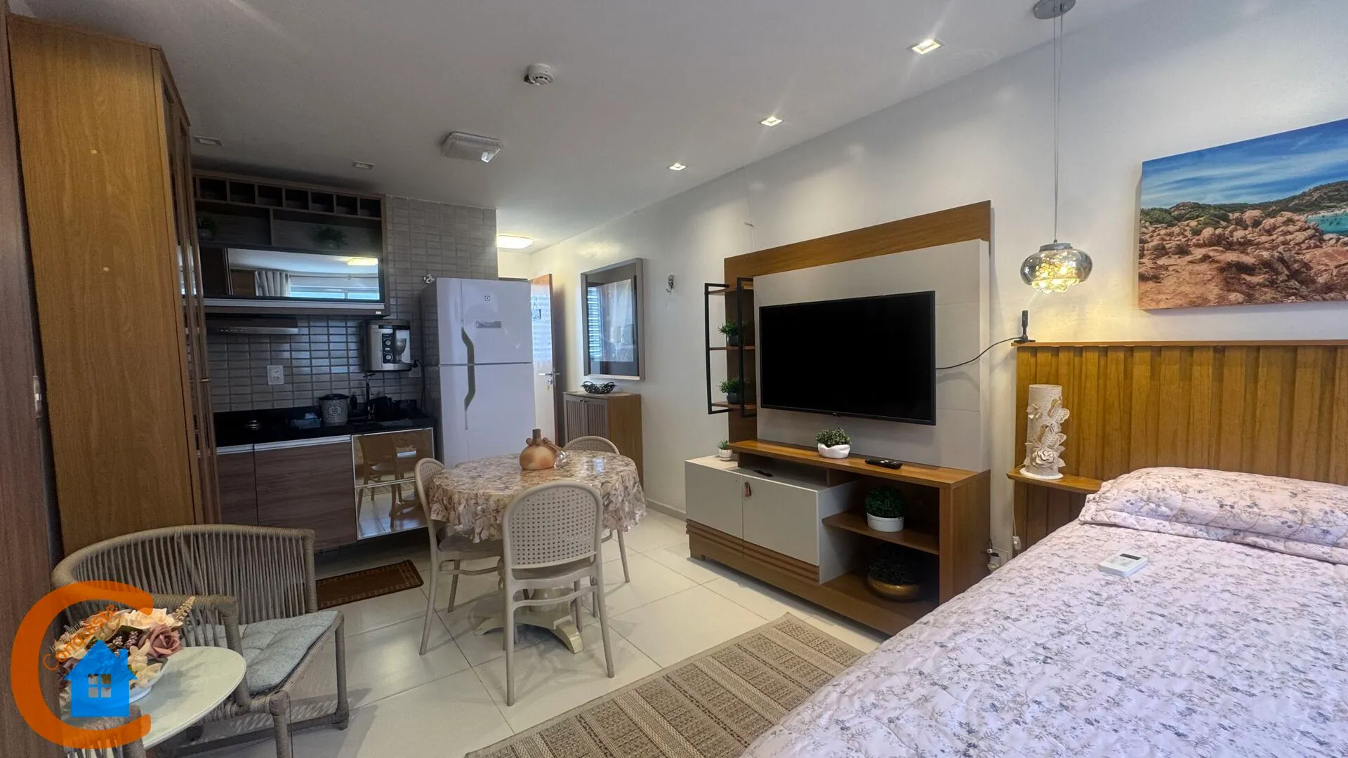 Furnished one-bedroom, 27 m² apartment in João Pessoa — photo 4