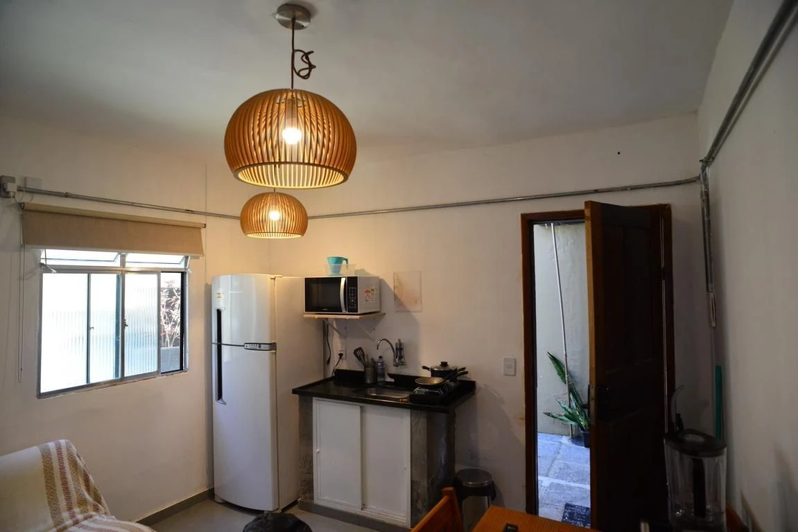 Apartamento mobiliado de 1 quarto, sem vaga