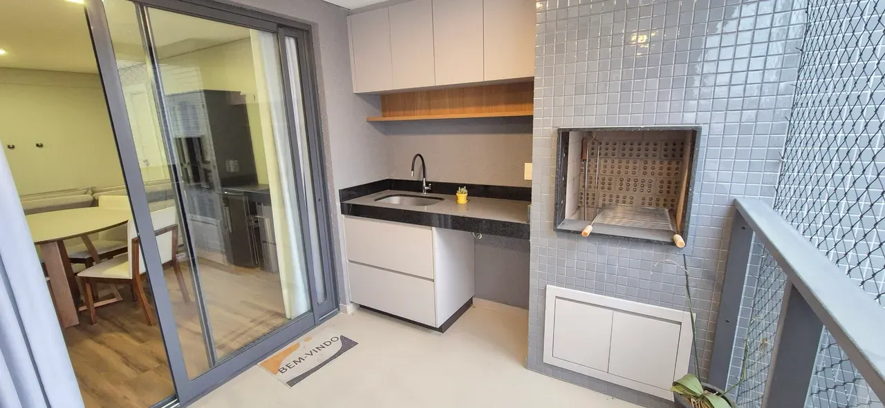 Furnished apartment with a gas open-plan kitchen — photo 41