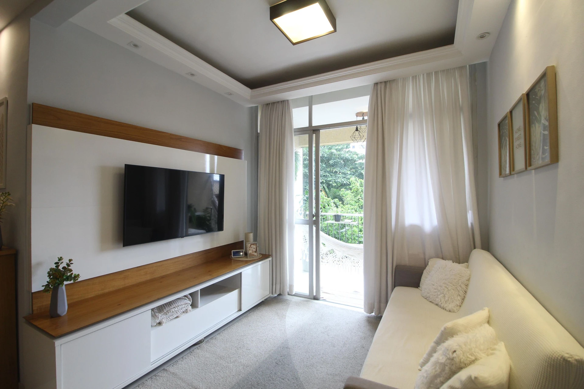 Furnished apartment, 92 m², with a washing machine — photo 11