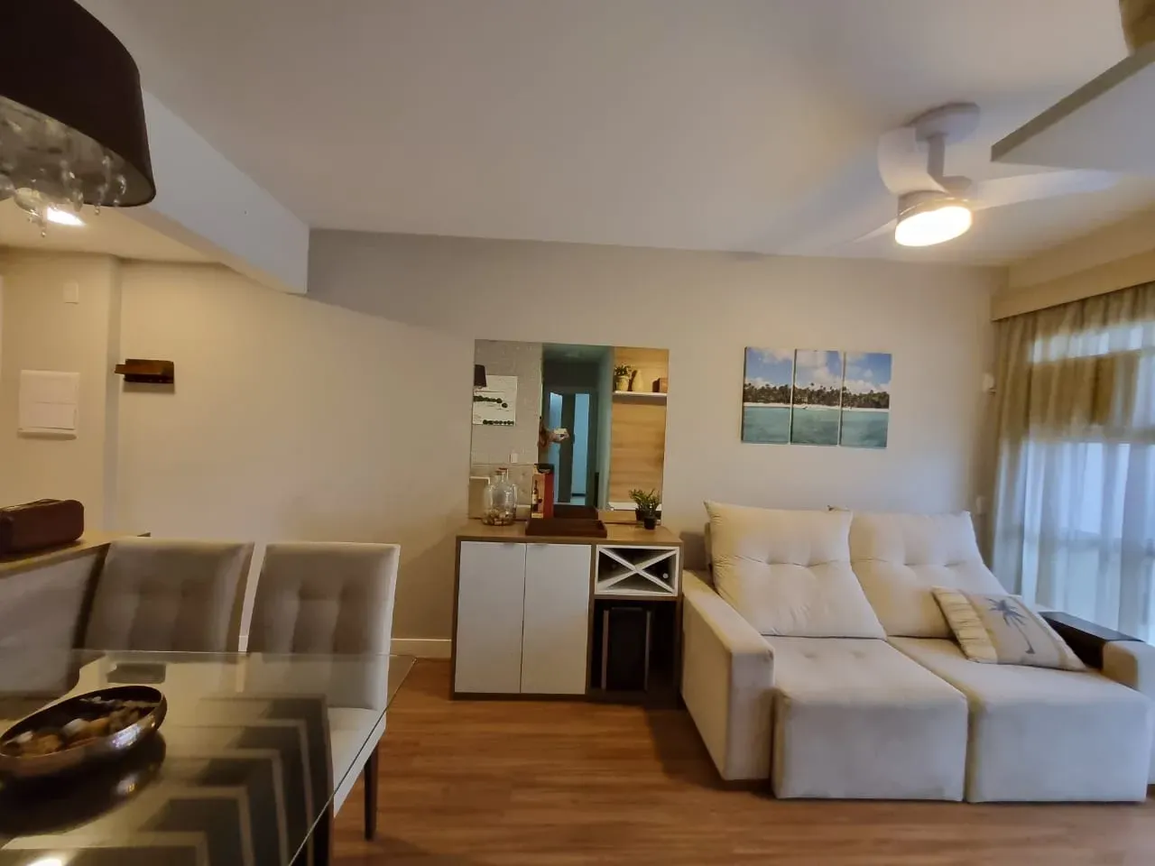 Furnished 60 m² house with 2 bedrooms and 2 parking spots