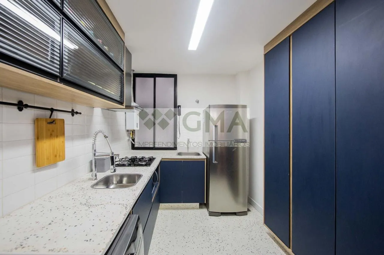 Furnished apartment with open-plan kitchen and 2 bedrooms — photo 21