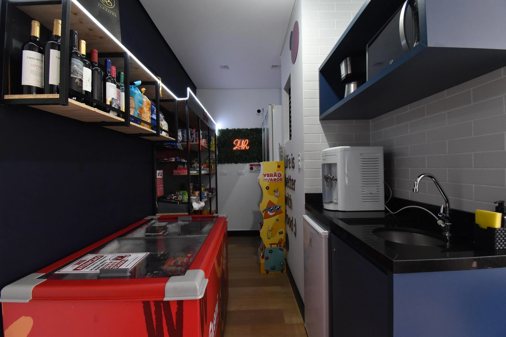Apartamento de 36 m² com máquina de lavar e varanda gourmet — photo 10