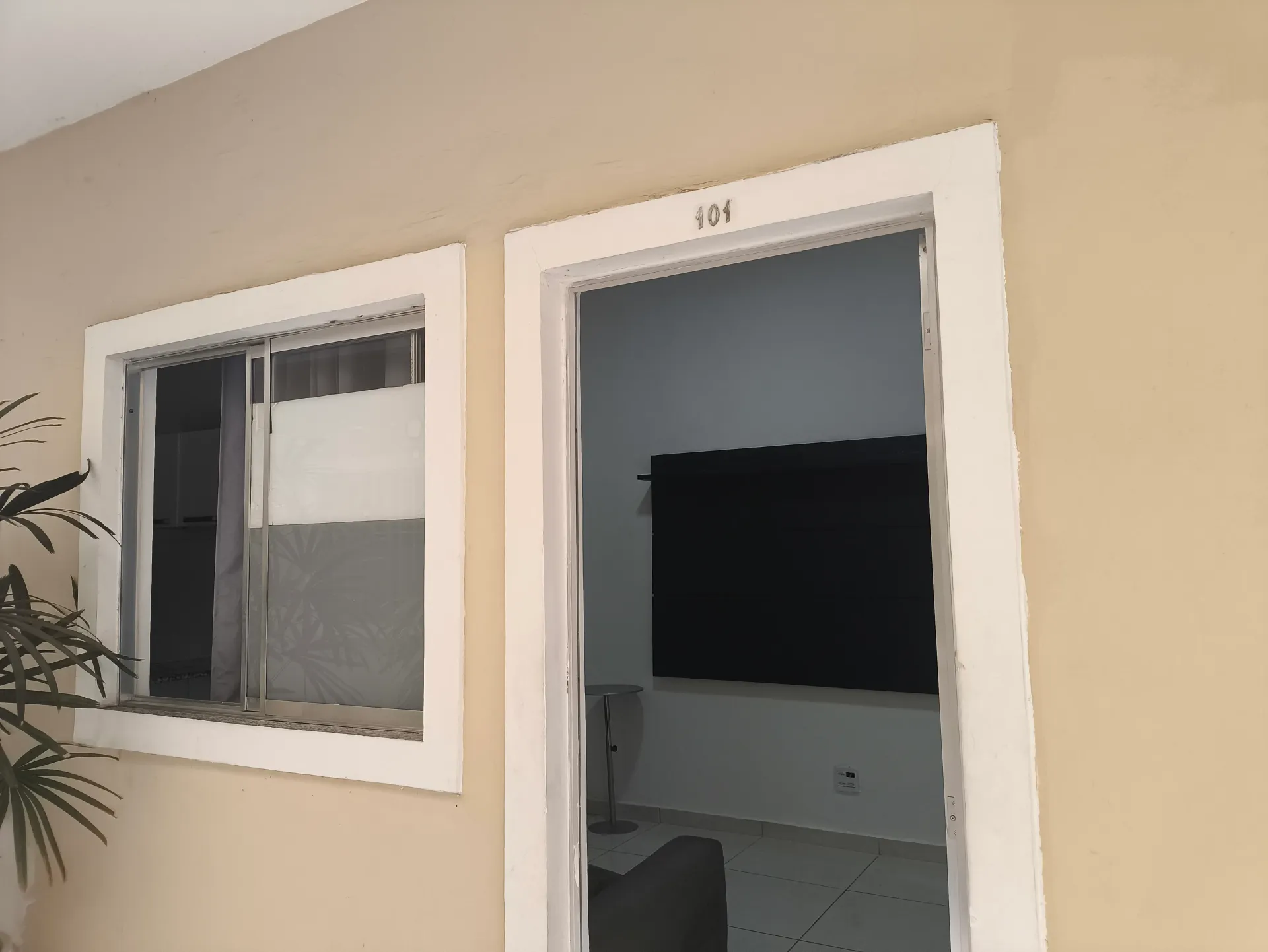 One-bedroom apartment with a washing machine — photo 16