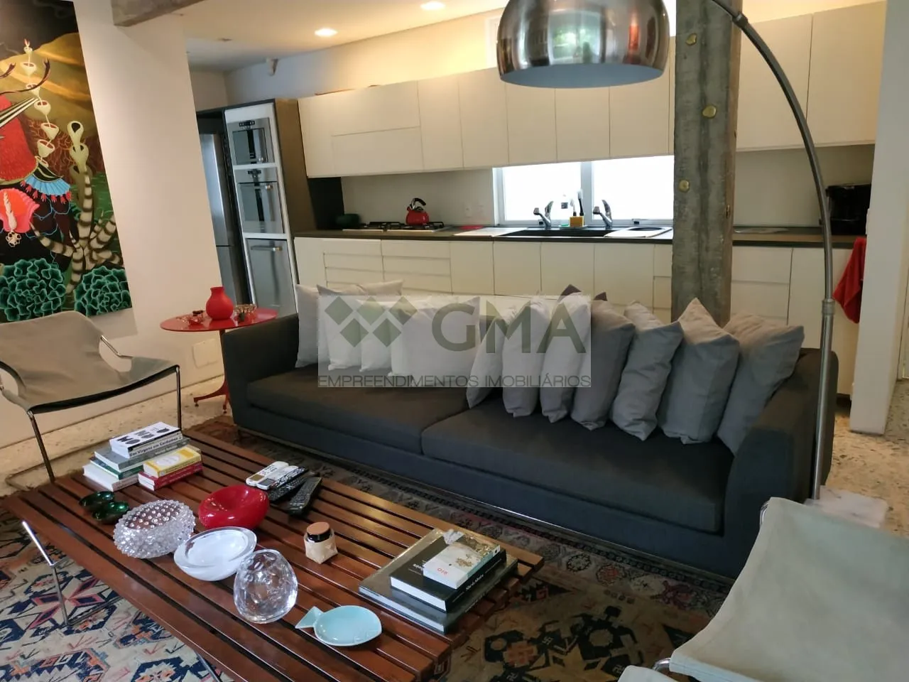 Furnished apartment with open kitchen and gas stove — photo 5