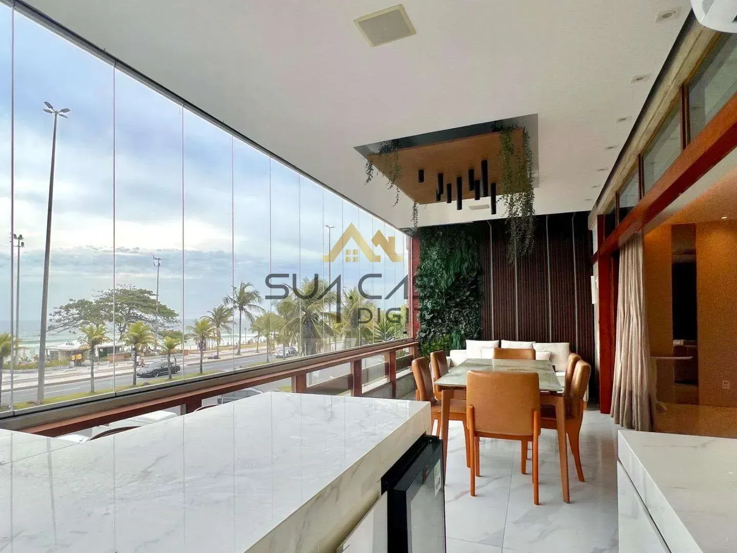 Apartamento mobiliado, 208 m², com janelas do piso ao teto — photo 18