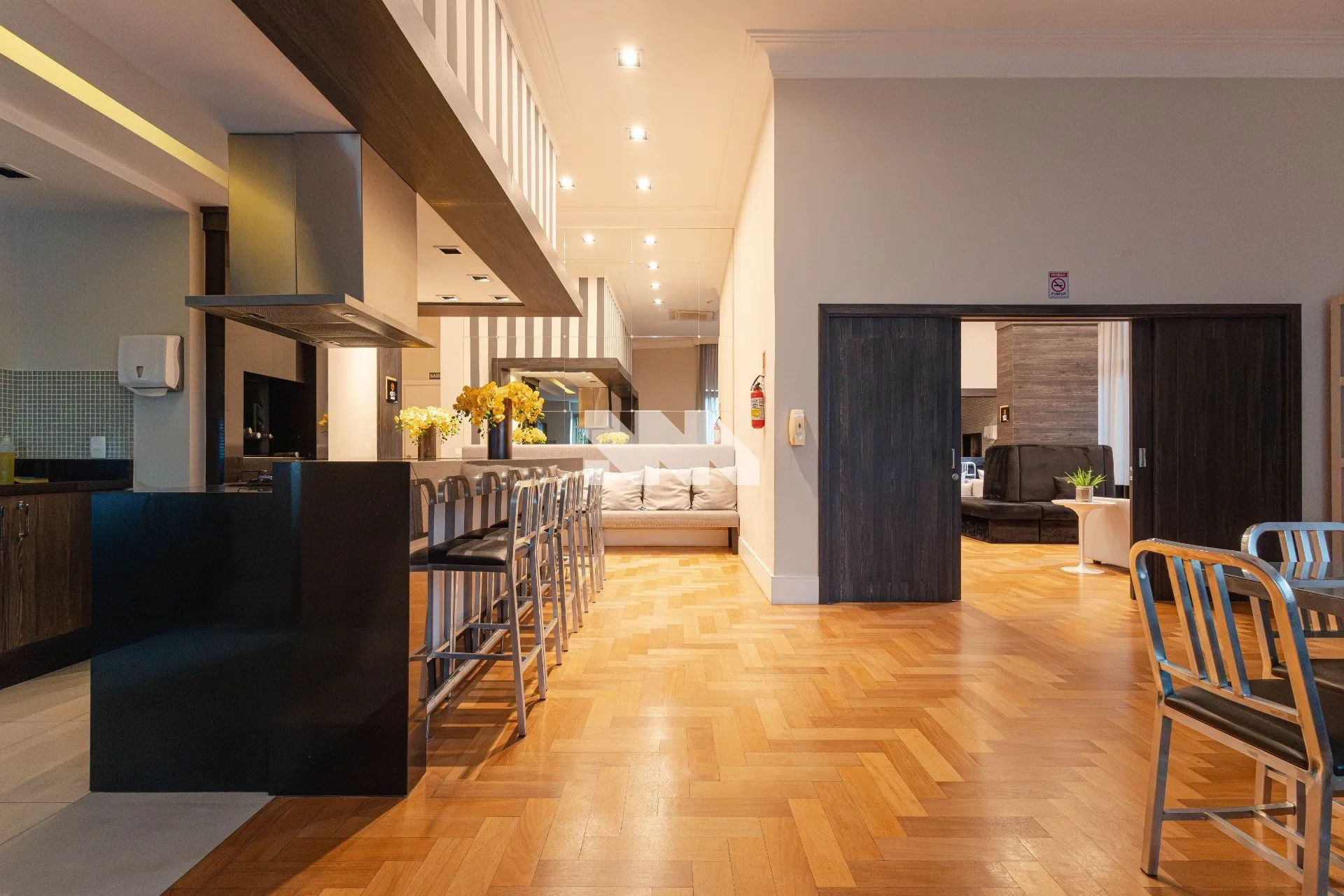 112 m² furnished apartment with 1 bedroom and open kitchen — photo 25