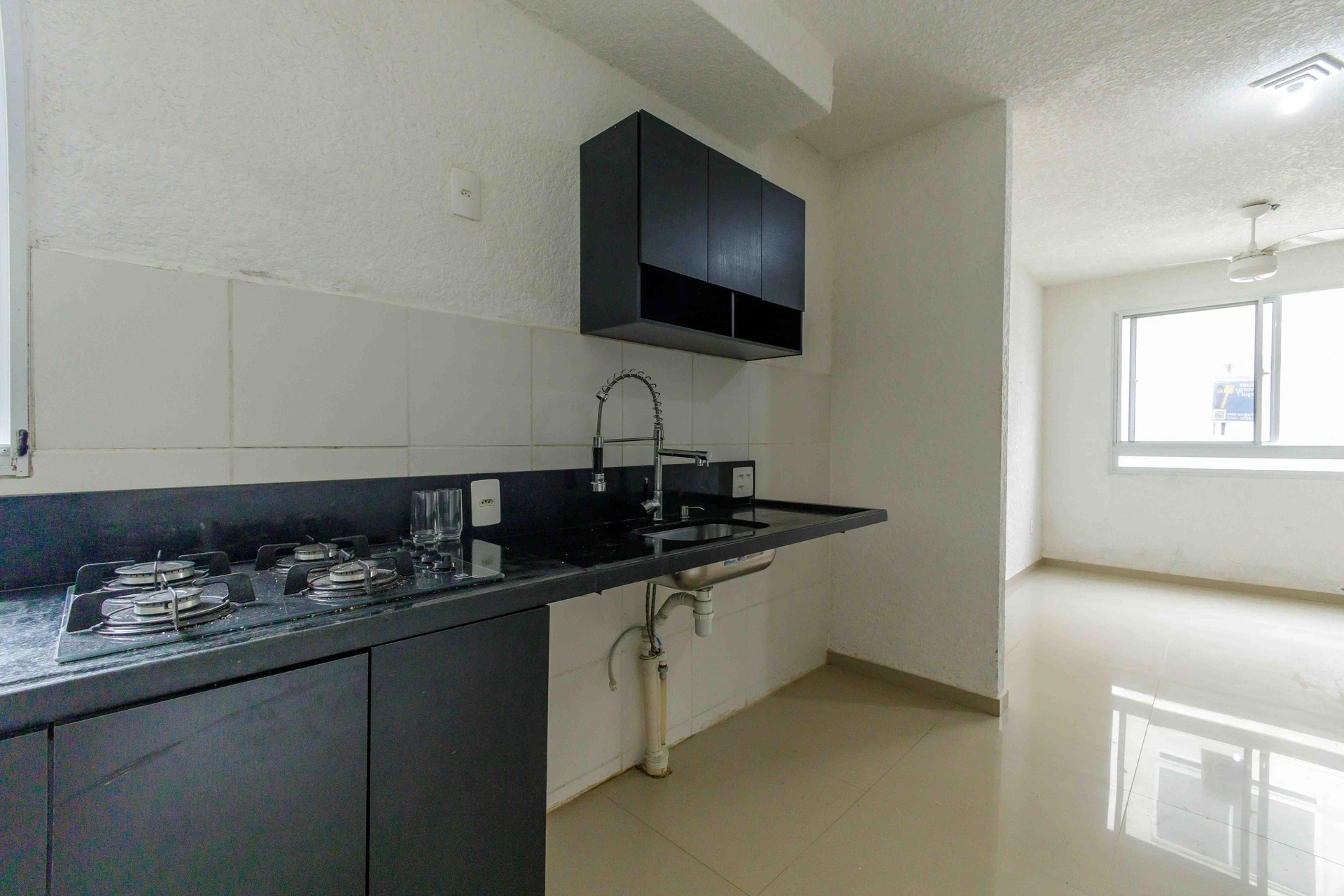 Apartamento com 2 quartos e cozinha americana a gás — photo 20