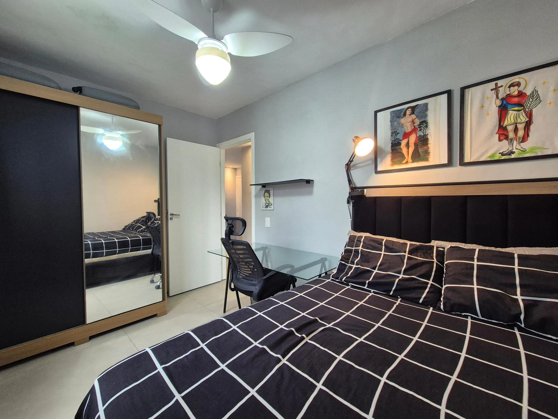 Apartamento mobiliado de 2 quartos com 1 banheiro — photo 10