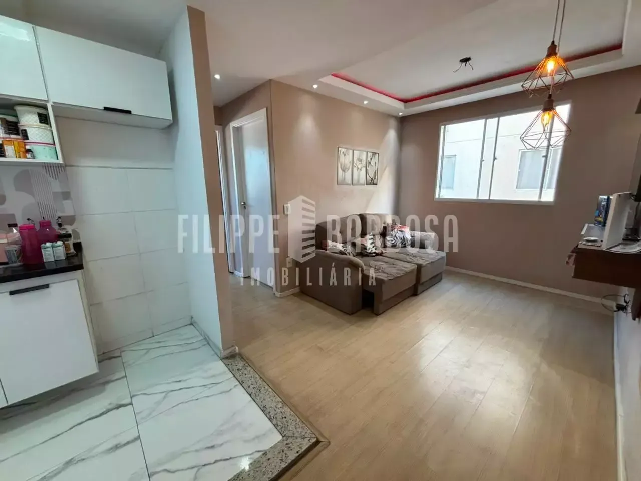 45 m² apartment with 2 bedrooms and separate kitchen — photo 8