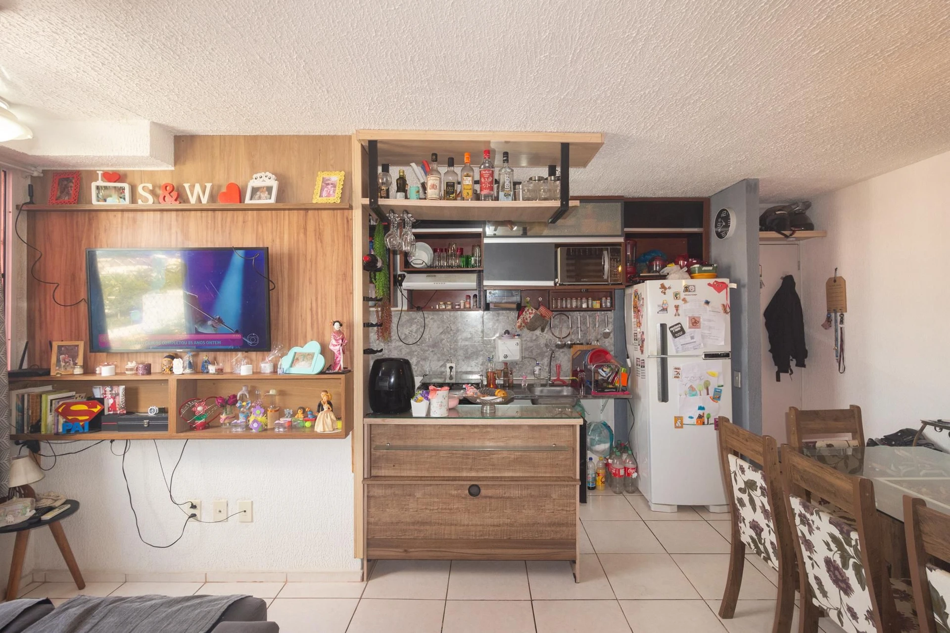 Furnished apartment, 42 m², with a washing machine — photo 2